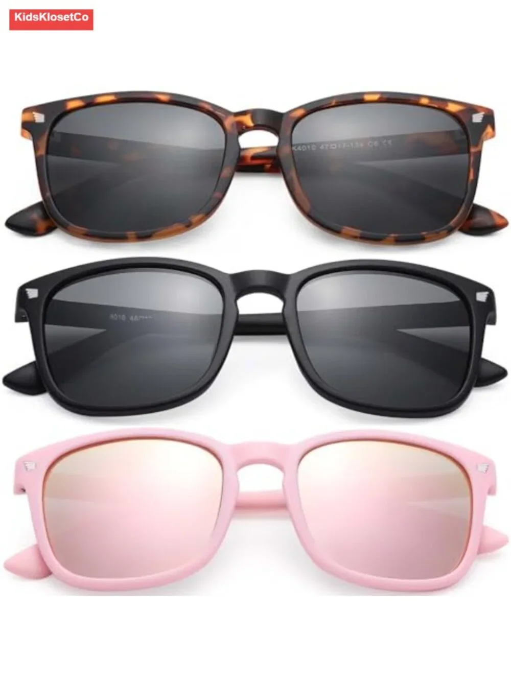 Kids Polarized Sunglasses - Flexible TP90 Frames UV Protection